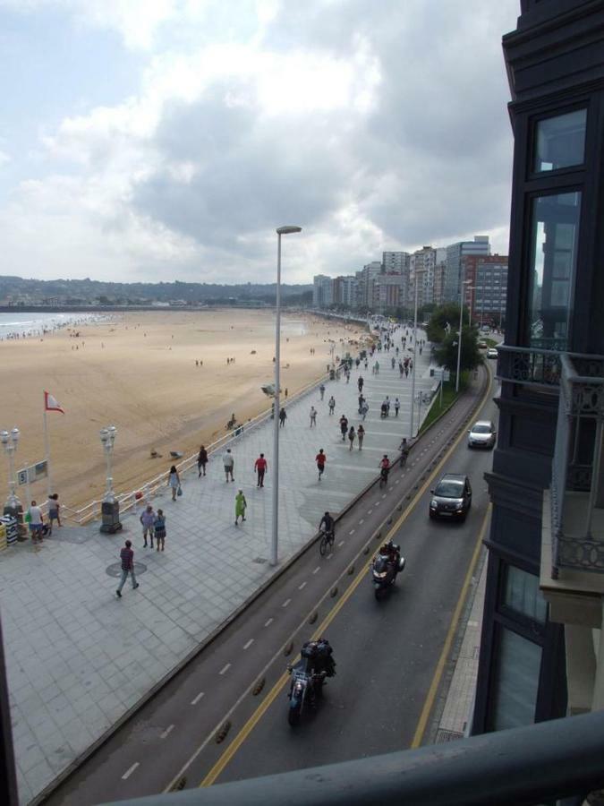 Vivienda En Gijon Frente Al Mar Vila Exterior foto